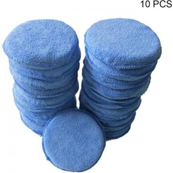 10 Pcs 12cm Scratch-Free Foam Sponges for Auto Polish