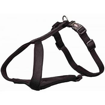 Trixie Y‑Harness, 42‑50 cm, 15 mm, Black Nylon – Series X