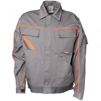 Planam Visline V2 Bundjacke Zink/Orange/Schiefer Größe 24