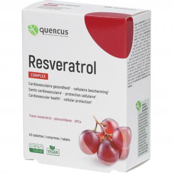 Résvératrol Quercus – 45 comprimés