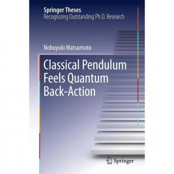 Classical Pendulum Feels Quantum Back-Action