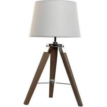 Lámpara de Mesa Esprit Triple Trípode Madera