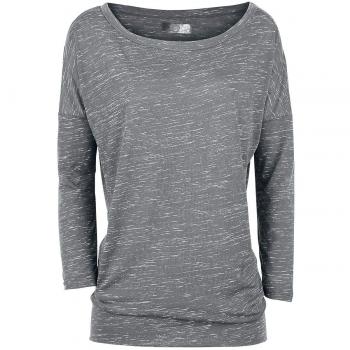 R.E.D. by EMP Camiseta On The Loose Mujer Blanco-Gris 4XL