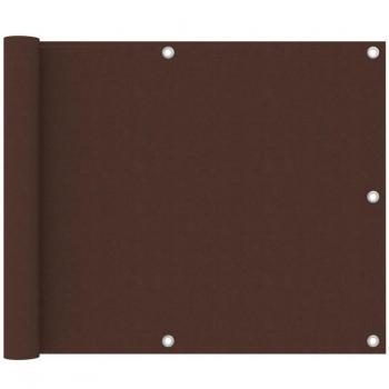 Paravento da Balcone 75x600 cm in Tessuto Oxford