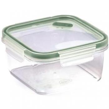 Contenitore Salva Freschezza Quadrato 0,8 lt in Tritan Verde Riciclato BPA Free