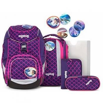Ergobag pack Schulrucksack-Set 6 Teilig Special Edition PerlentauchBär1