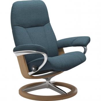 Stressless Consul Relaxsessel – Signature Base, L, Gestell in Eichenholz