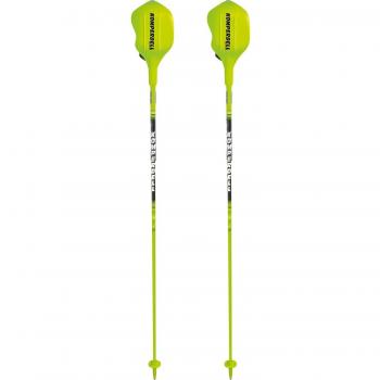 Komperdell Bastoni Nationalteam Carbon Slalom 120 cm verde-nero