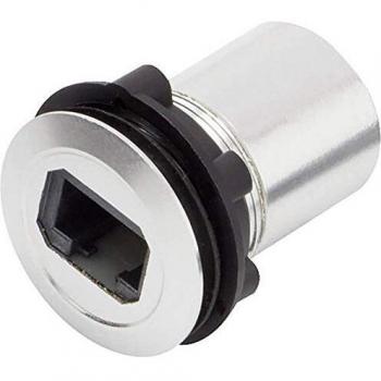 Embase RJ femelle TRU COMPONENTS RJ45-02-BK 1417397 embase femelle noir 1 pc
