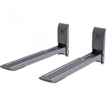 Renkforce 1370285 Universal‑Halter für Mikrowelle – 2‑teilige Metallklammer