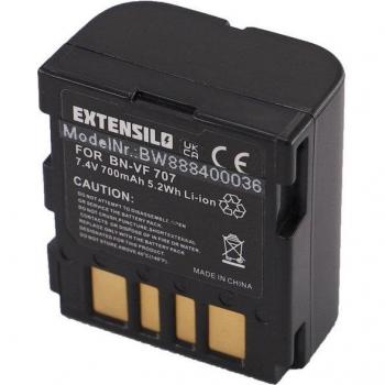 EXTENSILO 3x Batteria JVC GR-D370 Compatibile