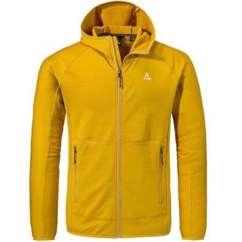 Schöffel Fleece Hoody Herren Cascata in Gold, Größe 48