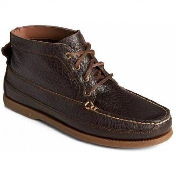 Boat Heritage Chukka Leather Boots – Authentic Tumble Texture