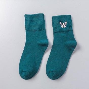 Bouledogue Gris Vert Rose Chaussure