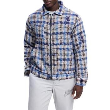 Desigual Giacca a Quadri Nero – Uomo – XL