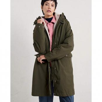 Manteau Holdfast36 vert de Seasalt Cornwall