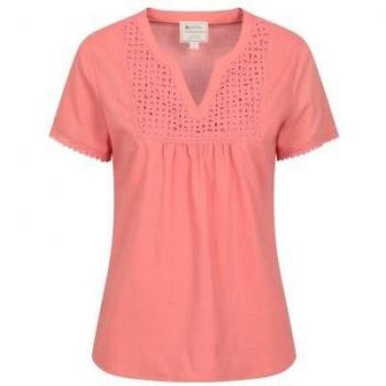 Mountain Warehouse Ladies Cotton Paris Embroidered Top