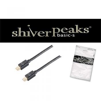 Shiverpeaks BS10-51025 DisplayPort-Kabel 1 m Mini DisplayPort Schwarz (BS10-51025)