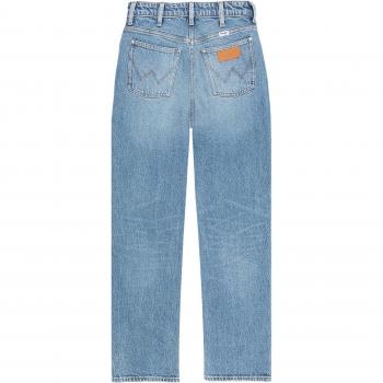 Wrangler Women's 112343582 Mom Straight Leg Jeans