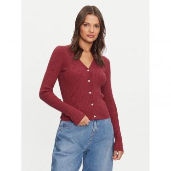 Cardigan Tommy Jeans Standard Deep Rouge Misti