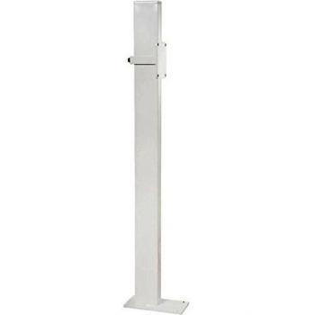 Columna de Soporte 970 mm Tubo de Acero Blanco