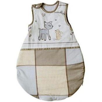 Robas Schlafkiste 70 cm – Atmungsaktive Baumwolle, Baby‑Ganzjahrssack, Tierfreunde‑Edition