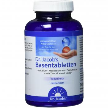 Dr. Jacob's Basentabletten, 250 Tabletten I wenig Natrium