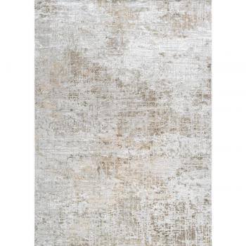 Verdio Used – Grauer Viskose-Teppich 160 x 230 cm