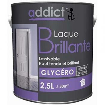 Peinture brillante ADDICT 2.5 L blanc
