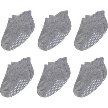 Coton Bio Paires Bébé Semelles Sécurisées