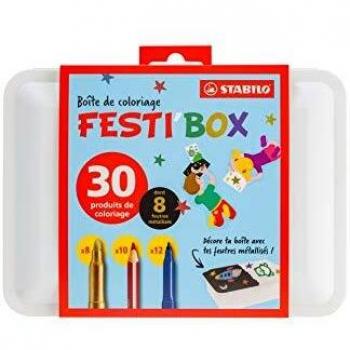 30 feutres et crayons de coloriage