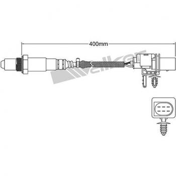 VEGAZ Lambda Sensor VW/AUDI/FORD – Seriennummer V759071380, Artikel 1701766