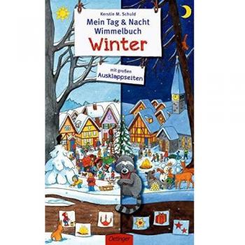 Mein Tag & Nacht Wimmelbuch Winter