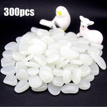 Decoración Lumínica de Patio: 300 Piedras Artificiales
