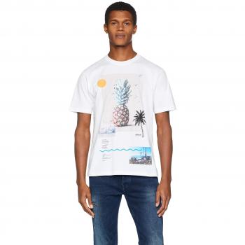 BOSS Teecher 3 T-Shirt für Herren, Weiß, M