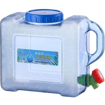 5L/8L Hiking Water Storage Bucket with Faucet