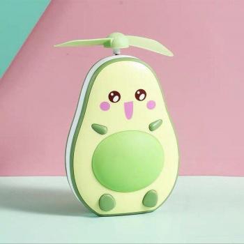 Mini-miroir cosmétique portable avec ventilateur pour filles