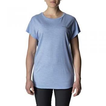 Houdini Femme Short Sleeve Tee – Bleu, L, Modèle 2019