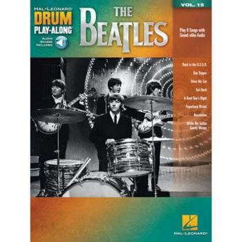 Hal Leonard Schlagzeug Begleitbuch Die Beatles