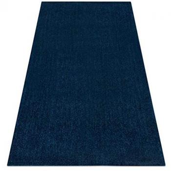 Tappeto Blu Scuro Lavabile 133x190 cm