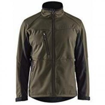 Blakläder 4950 Softshell Jacke Dunkel-Olivegrün / Schwarz, M