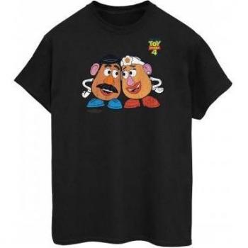 Ladies Disney Toy Story 4 Mr. & Mrs. Potato Head Cotton Tee