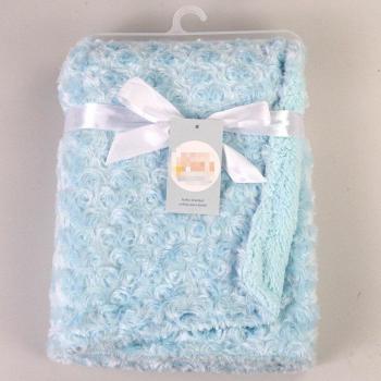 Manta Suave de Cachemira Coral para Bebés