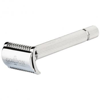 Gordon Rasoio di Barba Ottone Cromato