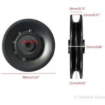 Cable de Rodamiento Nylon 90 mm – Accesorio de Gym Ju26 20
