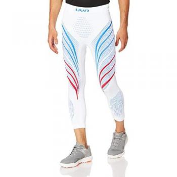 UYN Sportliche 3/4 Baselayer Tight in Weiß L-XL