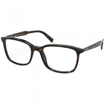 Prada PR 13XV – Herren-Brillenmodell mit 55 mm quadratischem Design und 2AU1O1 Glasoptik