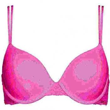 Calvin Klein Soutien-Gorge Ligné Léger FC, Rose (Pink Sky 7JX), A (Taille Fabricant: 0A36) (Lot de 2) Femme