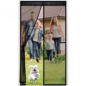 Fly Screen Door with Hook and Loop