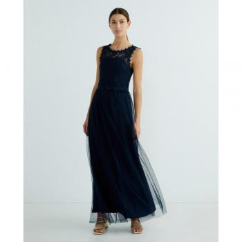 Vestito Lungo Lynnea Blu Scuro 42